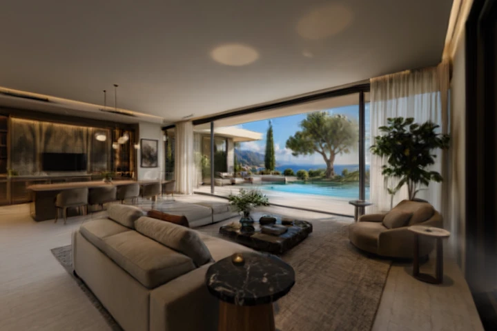 Modern Living Room 3D tour